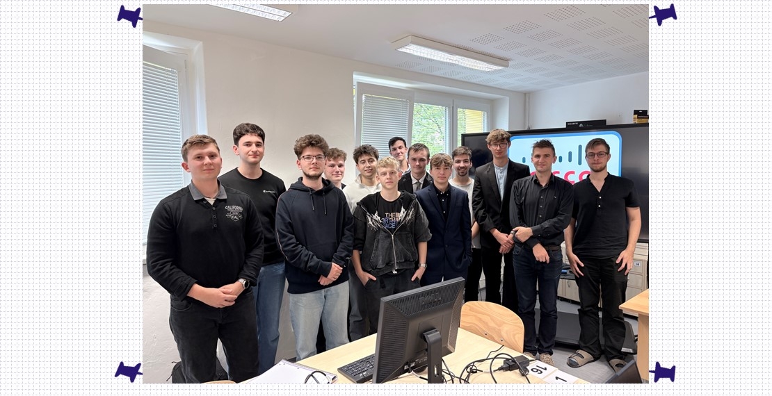První certifikace Cisco Networking Academy na SOŠ a SOU Neratovice